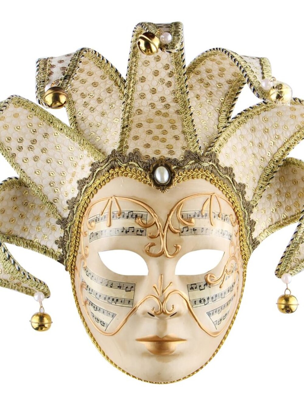 Masquerade Venetian Jester Mask Music Carnival Wall Decorative Art Collection Ma